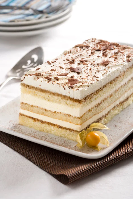 The Original Cakerie Layer (2 Inch x6 Inch ) Tiramisulayer Cake Cut 174 Ounce Size - 2 Per Case.