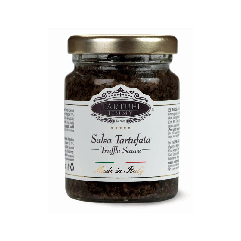 Tartufi Jimmy Black Truffle Sauce, 6.3 oz | 180g