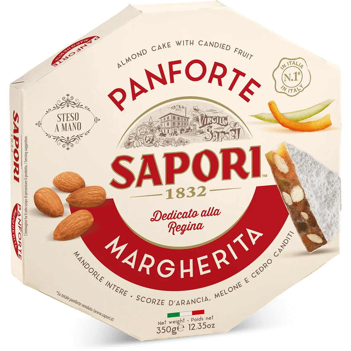 Sapori Panforte Margherita, 320g | 11.29 oz