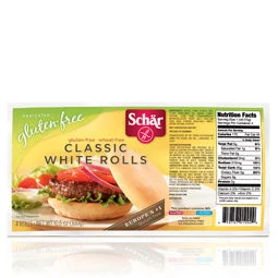 Schar Classic White Rolls Gluten-free white rolls 10.6 Oz