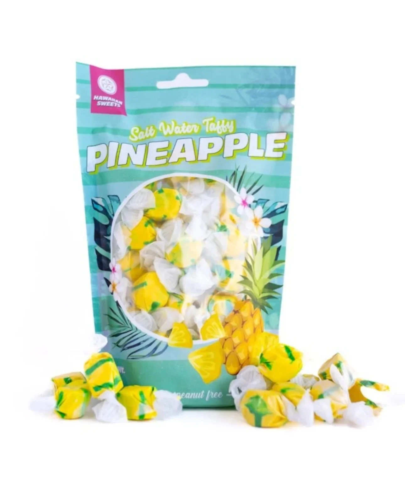 Hawaiian Sweets Salt Water Taffy – Pineapple