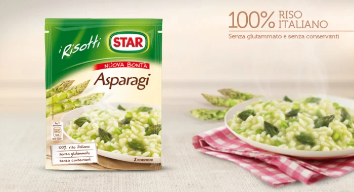Star Risotto Asparagi, Asparagus, 175g