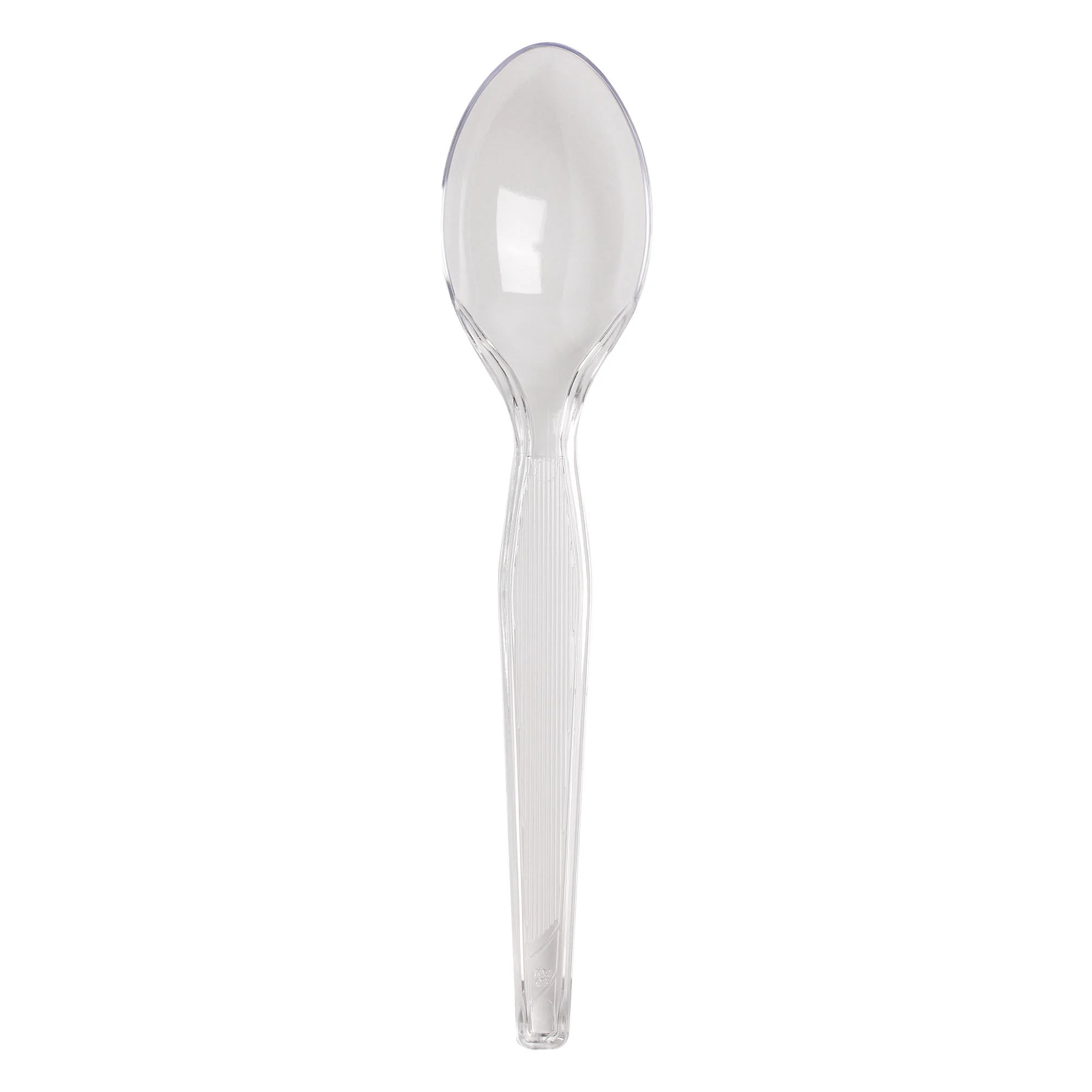 Dixie(R) Heavy-Weight Polystyrene Disposableplastic Teaspoons By Gp Pro (Georgia-Pacific) Crystal