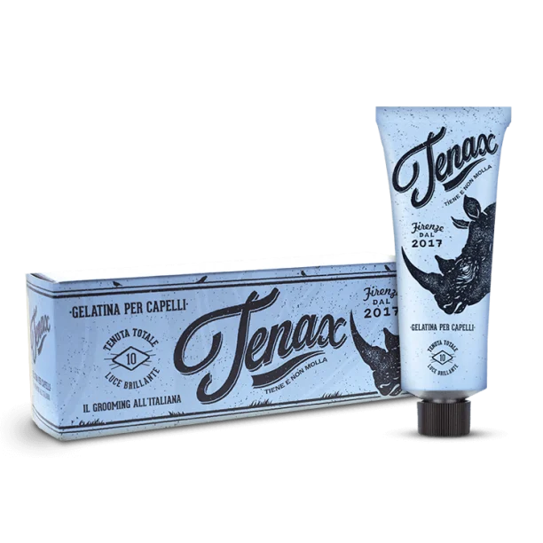 Tenax Gelatina Hair Gel, Total Hold, High Shine, 3.5 oz | 100 ml