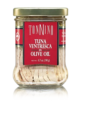 Tonnino Tuna Ventresca in Olive Oil, 6.7 oz | 90g