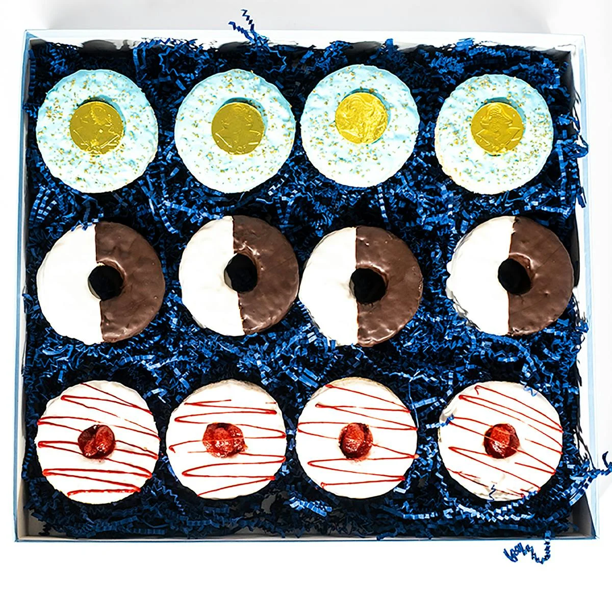 Hanukkah Donut Krispies - 12 Pack