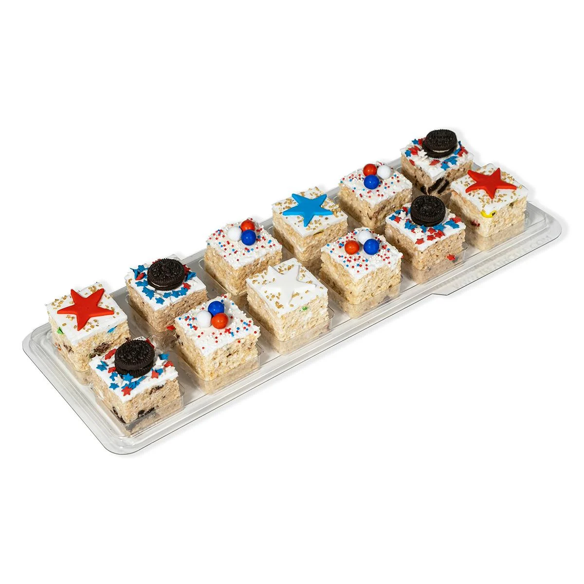 Patriotic Rice Krispie Treats - 12 Pack