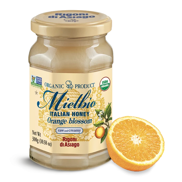 Rigoni di Asiago Italian Honey Orange Blossom Creamy, 10.58 oz