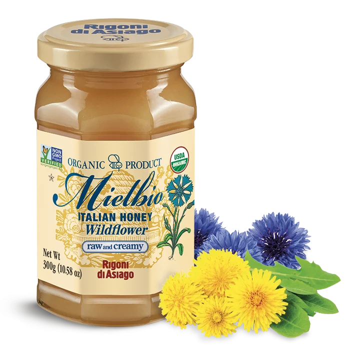 Rigoni di Asiago Italian Honey Wildflower Creamy, 10.58 oz | 300g