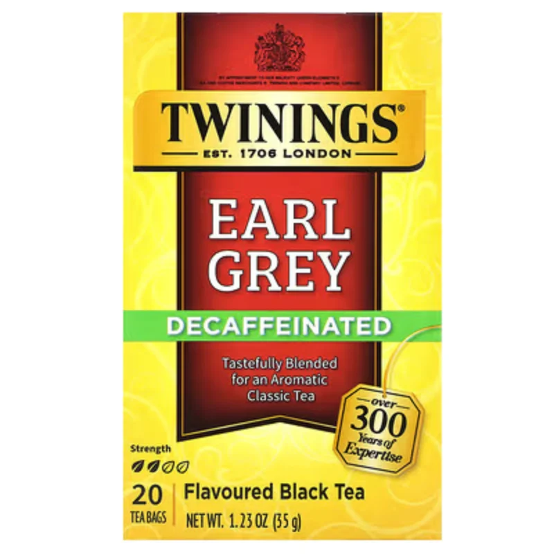 Twinings Earl Grey Decaf Bagged Tea - 20 Count