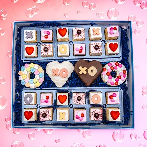 Deluxe Valentine's Day Rice Krispie Treats Gift Box