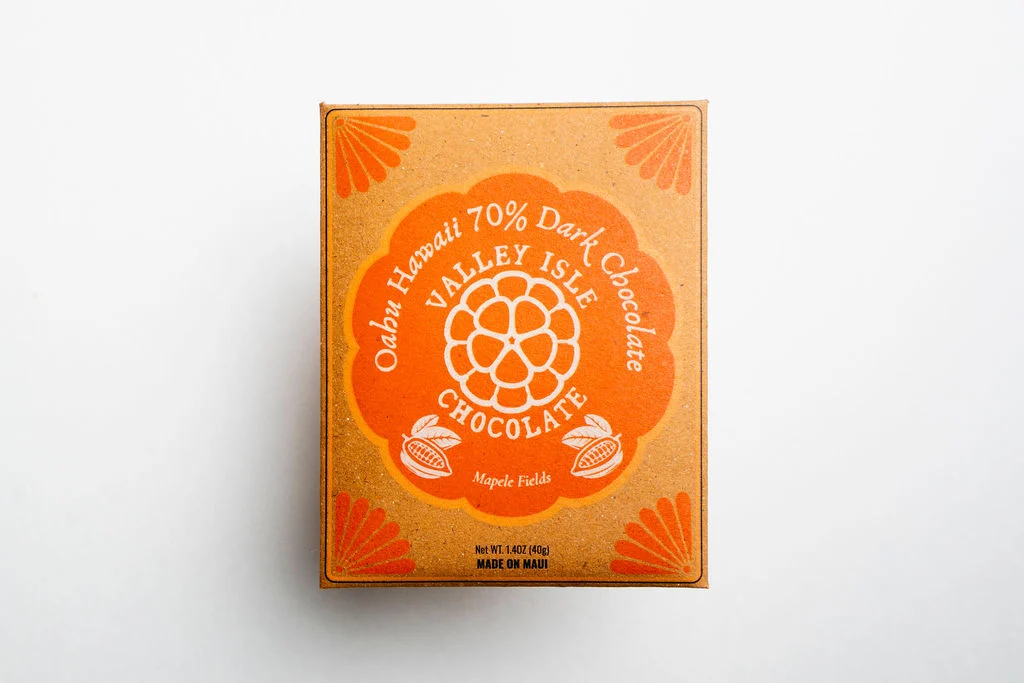 Valley Isle Chocolate – Oahu North Shore 70% Dark Chocolate
