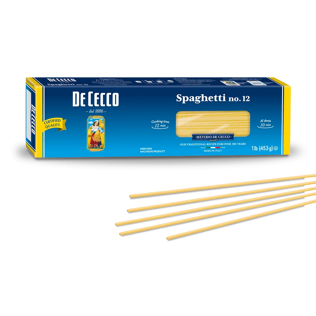 De Cecco Spaghetti #12 1 LB