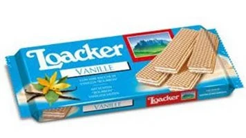 Loacker Vanille Wafers, 90g