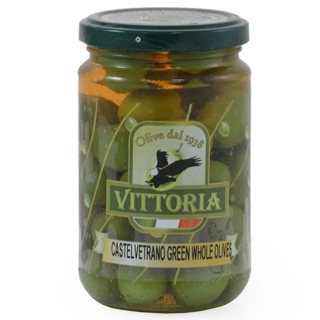 Vittoria Whole Castelvetrano Green Olives, 310g