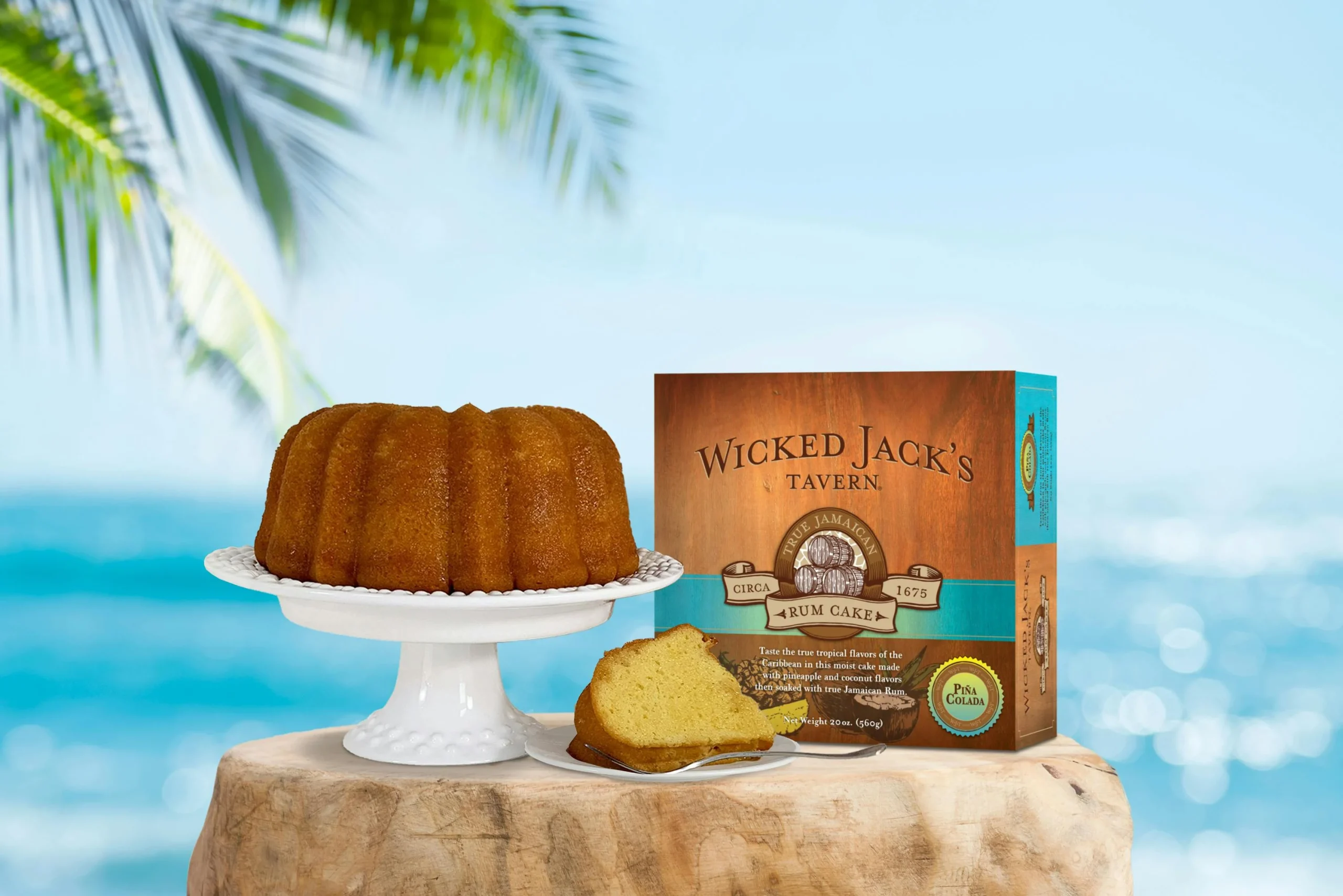 Piña Colada Rum Cake