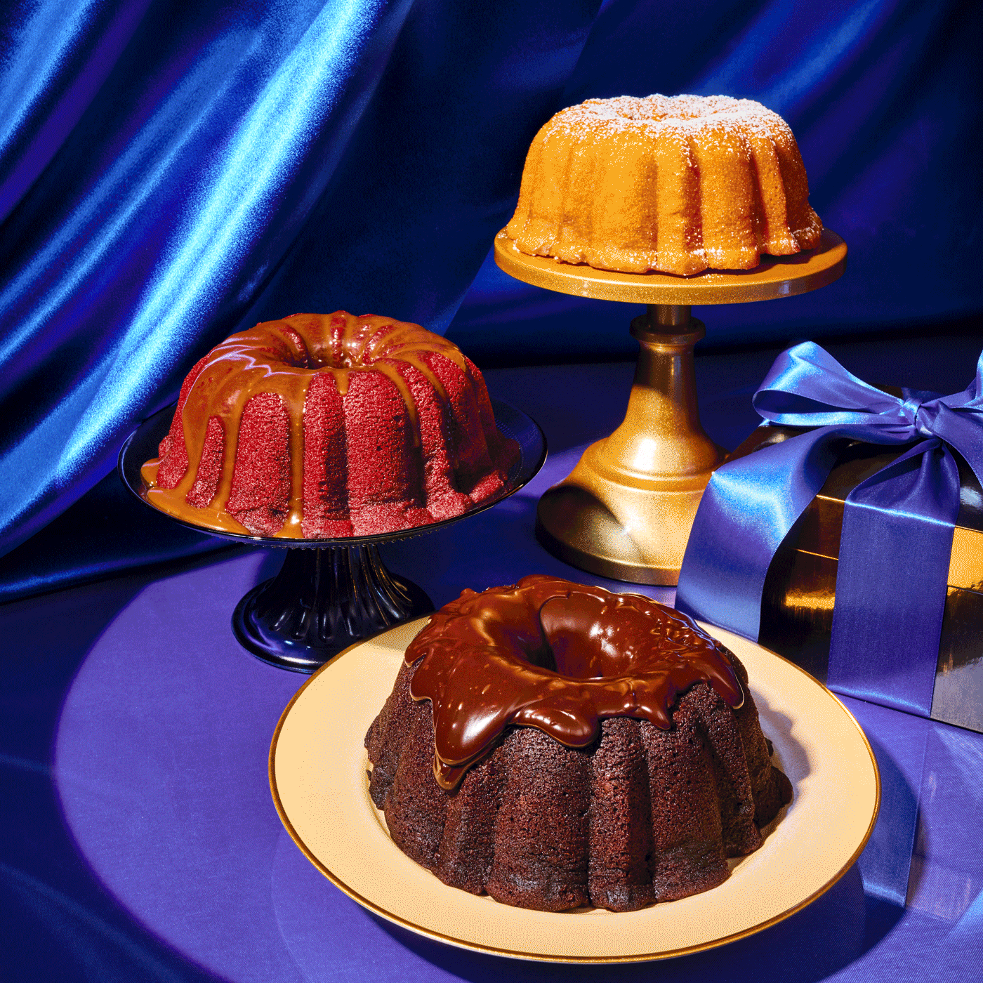 Signature Rum Cake Gift Set - 3 Pack