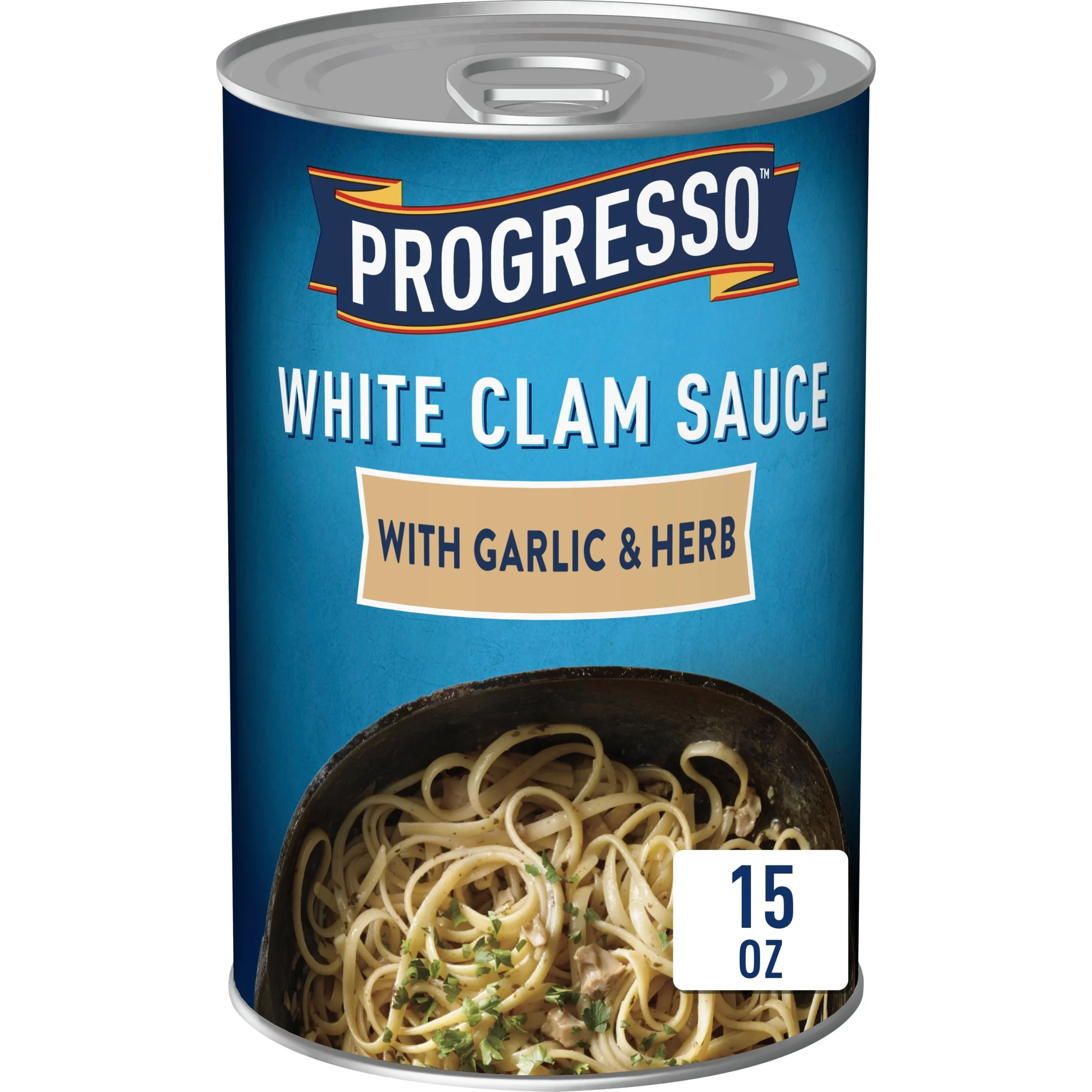 Progresso Sauce White Clam With Garlic &herb 15 Ounce Size - 12 Per Case.