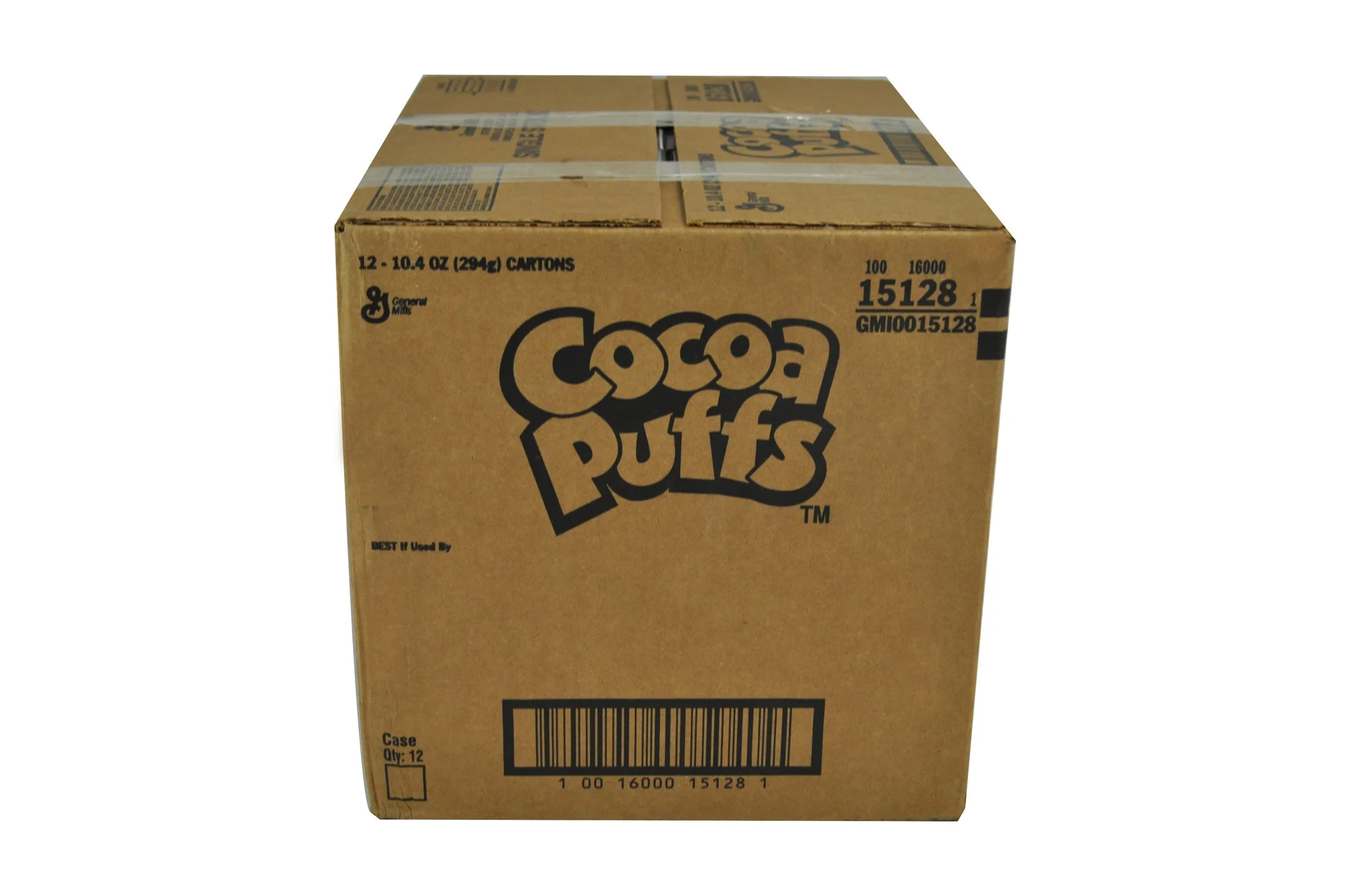 Cocoa Puffs Cereal Box 10.4 Ounce Size - 12 Per Case.