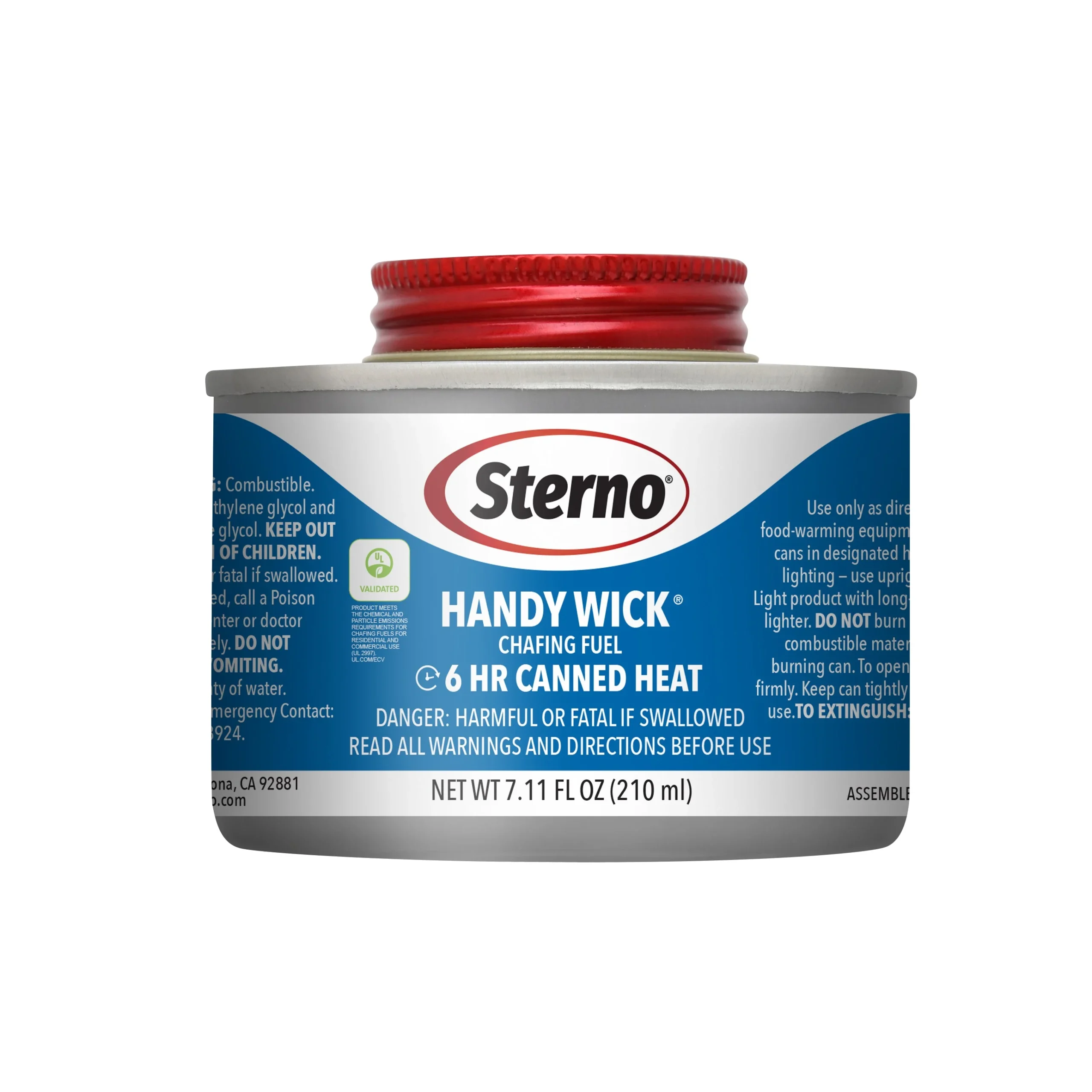 6 Hour Sterno Handy Wick Twist Cap Chafing Dish Fuel
