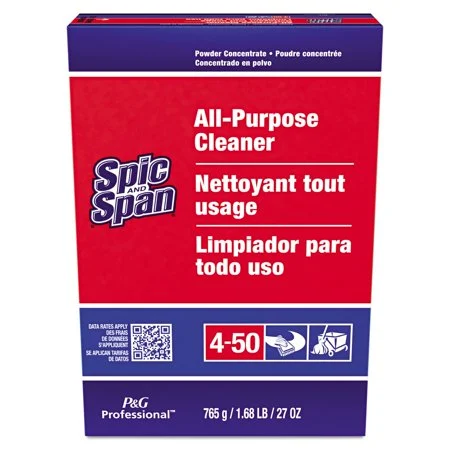Spic And Span Professional All Purpose Cleaner Powder Concentrate 4-50 12/27 Oz