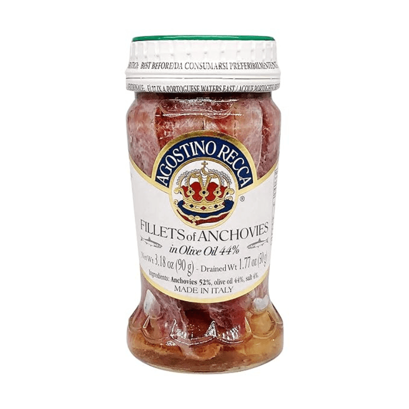 Agostino Recca Anchovy Fillets In Olive Oil, 3.2 oz