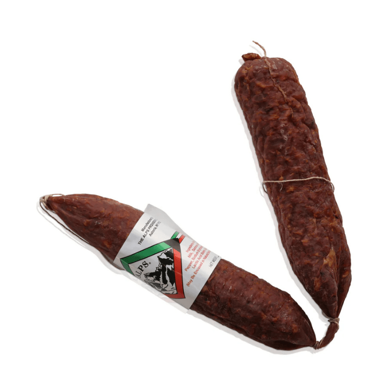 Alps Hot Soppressata, 11 lb. [Refrigerate after opening]