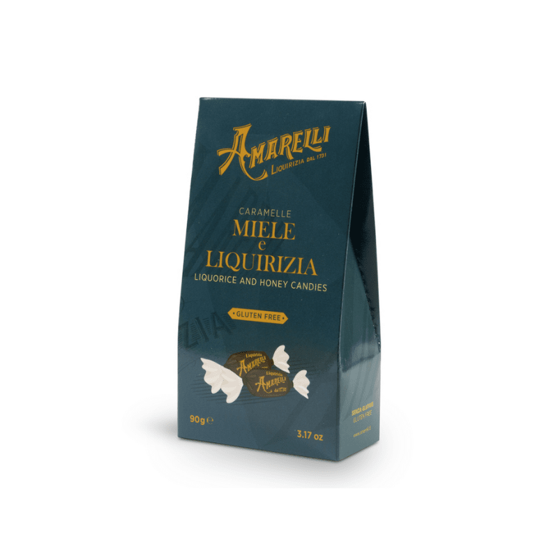 Amarelli #49 Honey and Licorice Candy, 90 grams (3.2 oz)