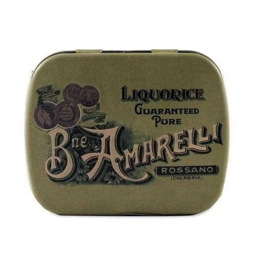 [Best Before: 09/14/2026] Amarelli #90 Old England Licorice Tin, 20 grams