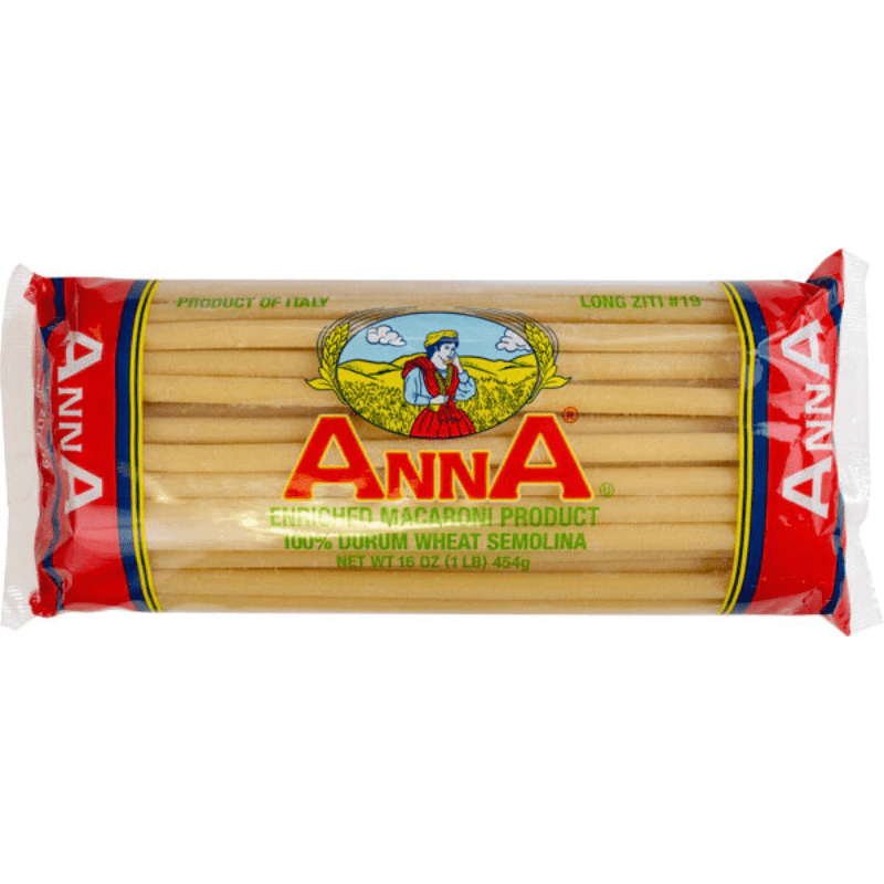 Anna Long Ziti Lunghi #19 Pasta, 16 oz