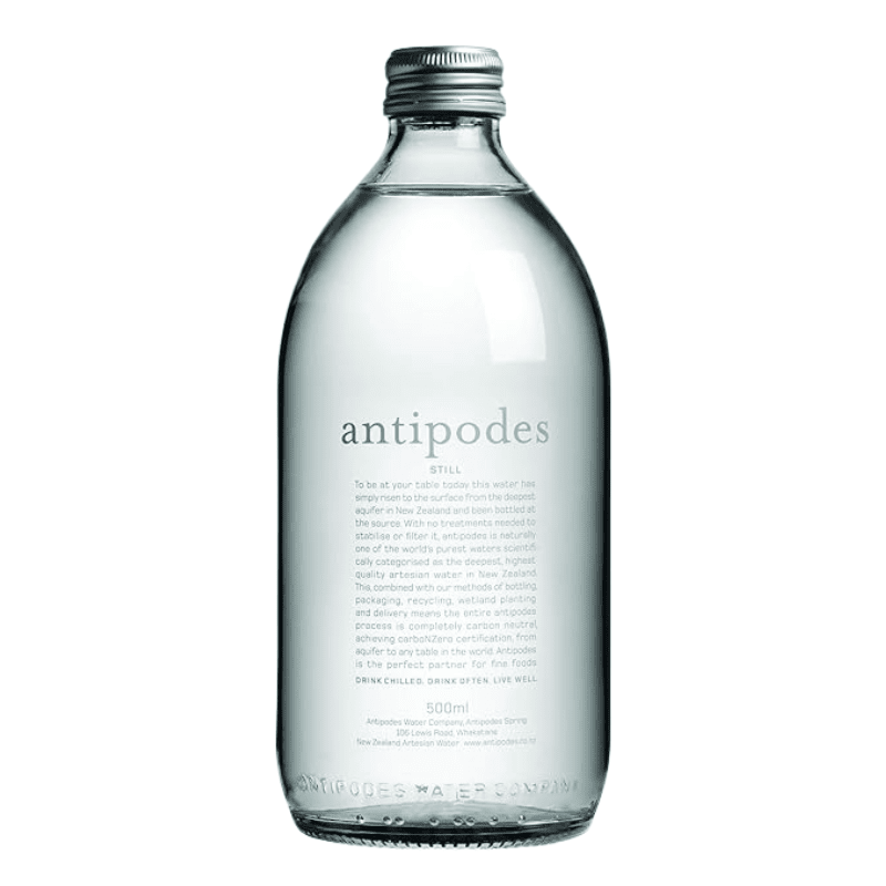 [Best Before: 07/23/2026] Antipodes Still Water Glass, 16.9 oz