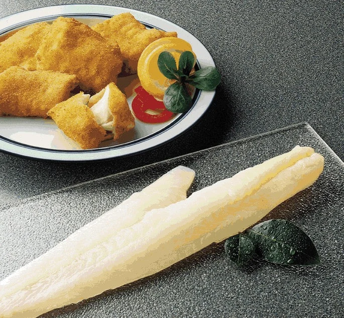 Iqf Pollock Fillets Msc 10 Pound Each - 1 Per Case