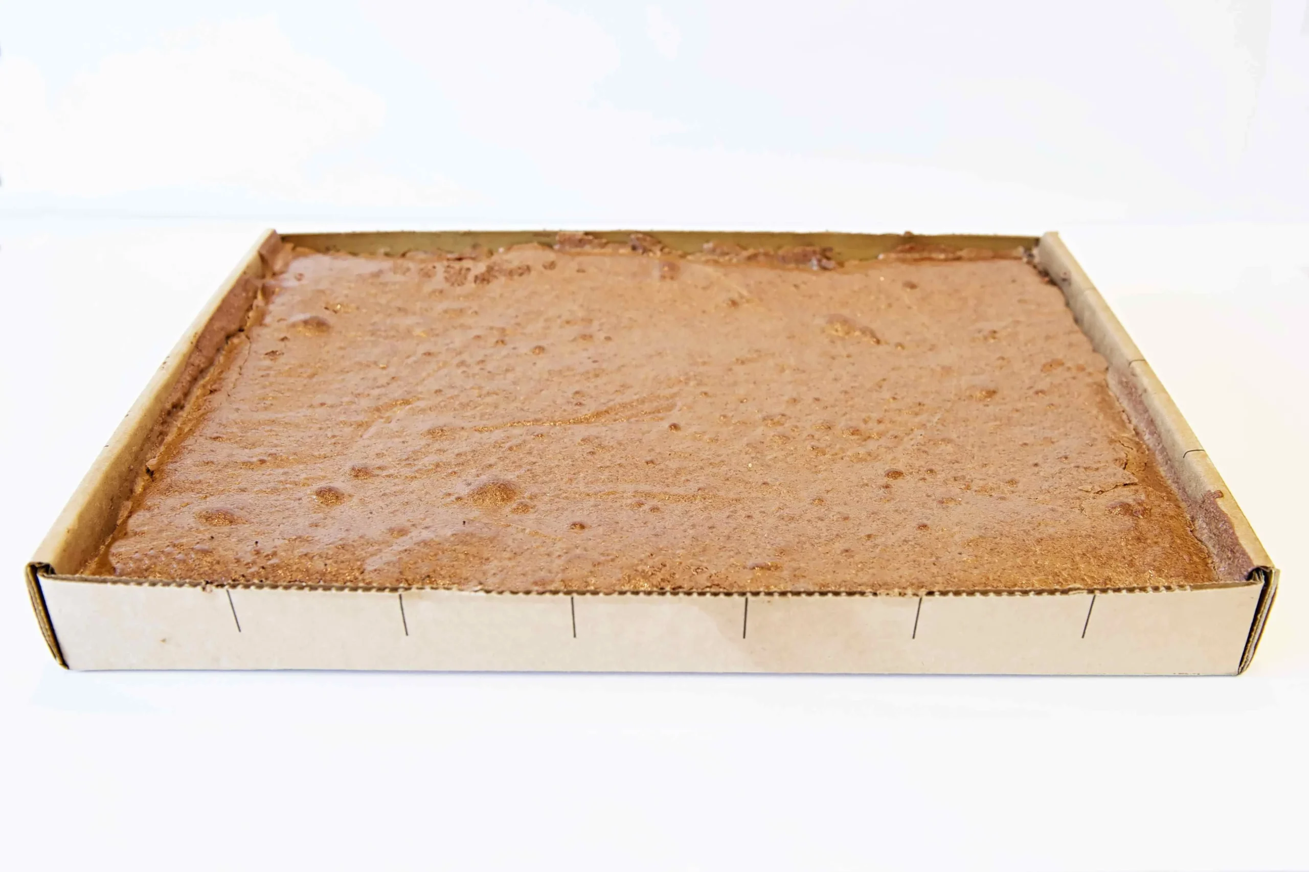 Brownie Gluten Free Sheet Tray 132 Ounce Size - 2 Per Case.