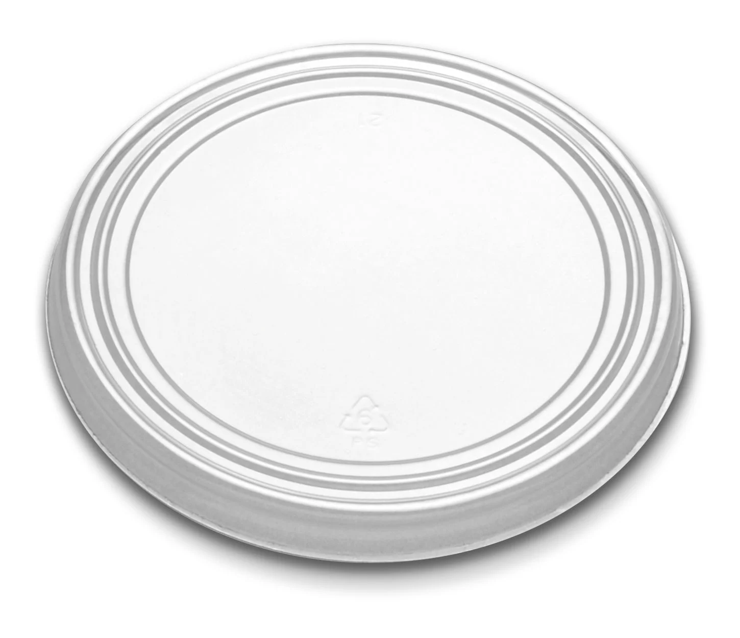 4.1" Round Ps Flat Stackable Lid For Small All Purpose Bowl