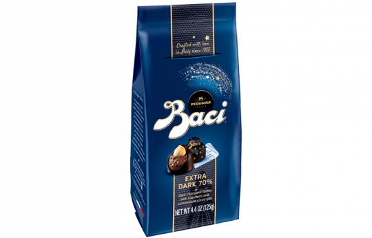 Baci Perugina Extra Dark 70% Chocolate Bag, 4.4 oz