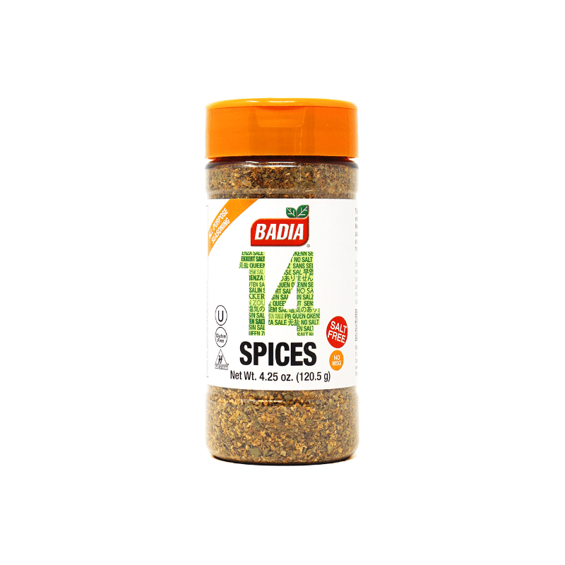 Badia 14 Spice All Purpose Seasoning, 4.25 oz