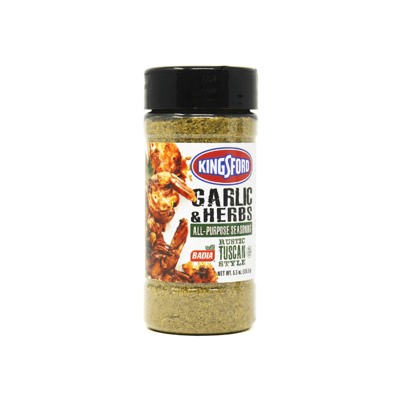 [Best Before 07-2029] Badia Kingsford Garlic & Herb, 2.5 oz