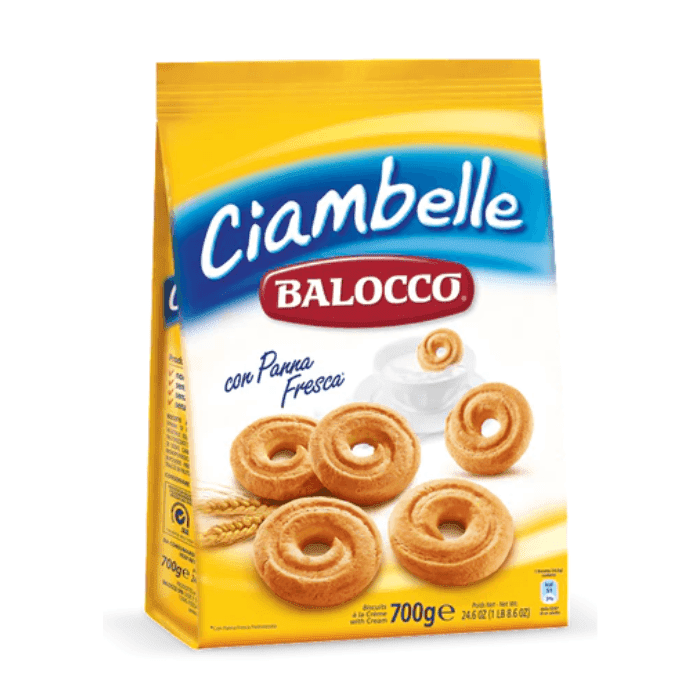 Balocco Ciambelle Cream & Egg Cookies, 24.7 oz