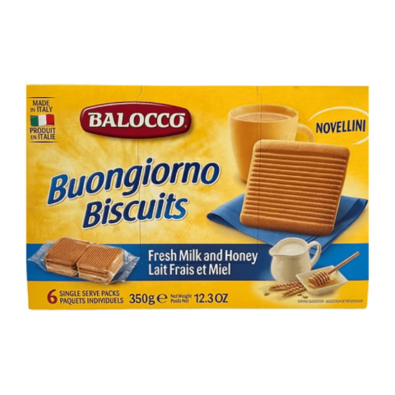 Balocco Novellini Buongiorno Biscuits, 12.3 oz