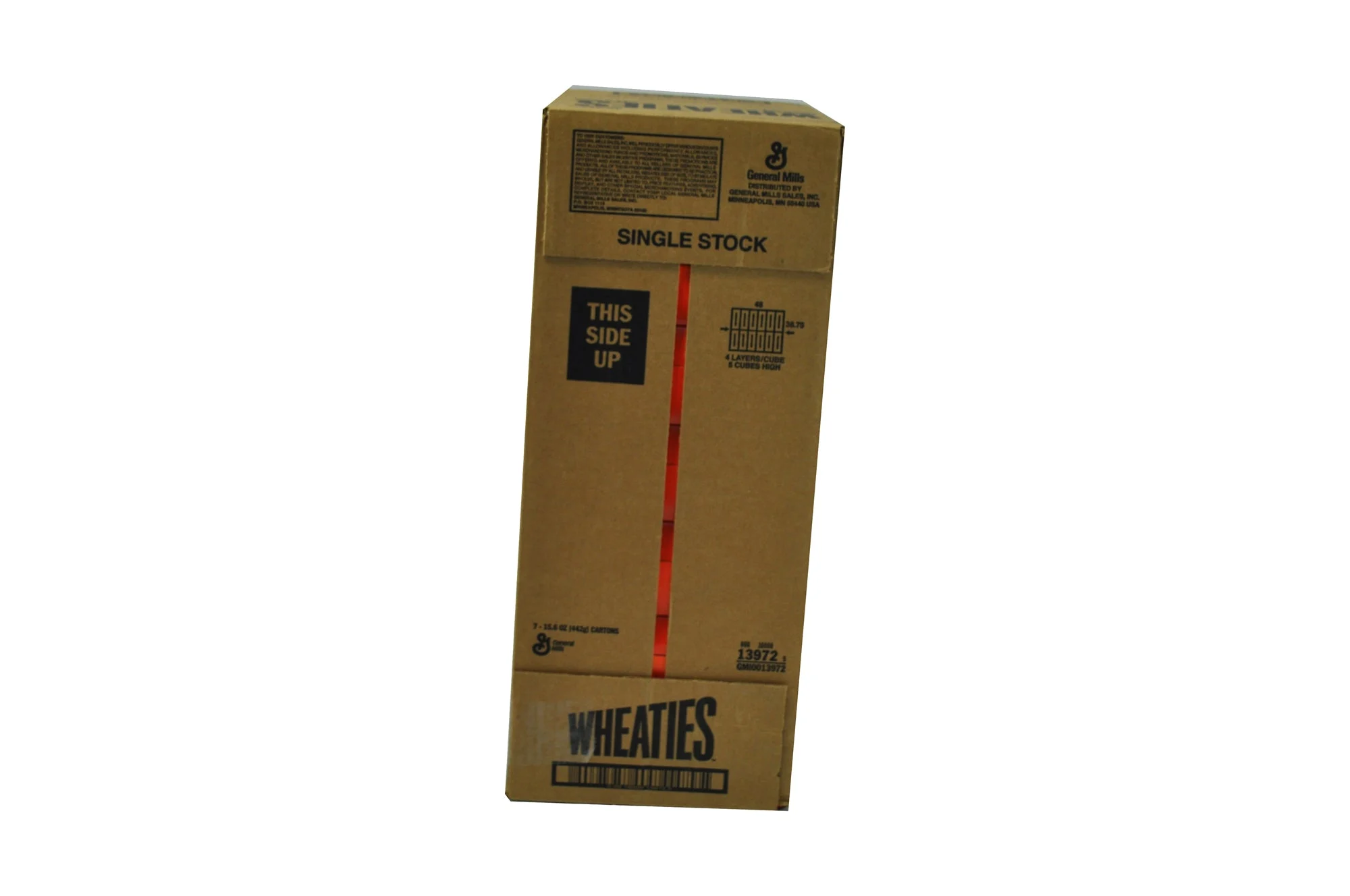 Wheaties Cereal Large Size 15.6 Ounce Size - 7 Per Case.
