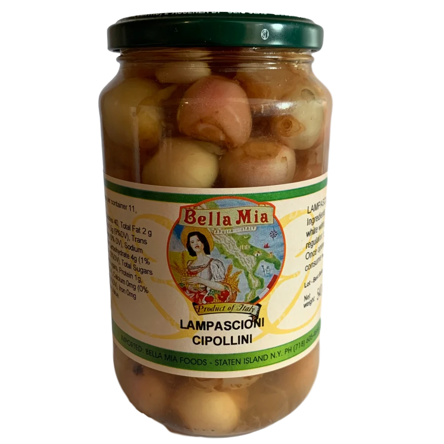 Bella Mia Lampascioni Cipollini, Wild Onions in Brine, 540g