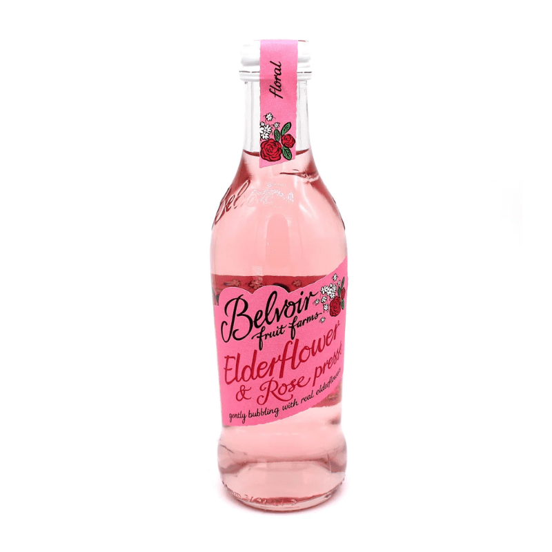 Belvoir Elderflower and Rose Presse Lemonade, 8.4 oz