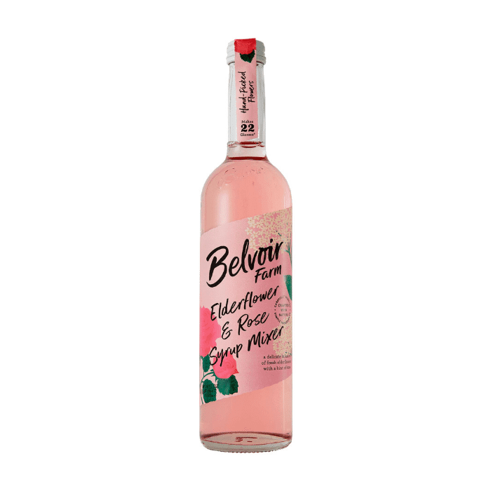 Belvoir Elderflower and Rose Syrup Mixer, 16.9 oz
