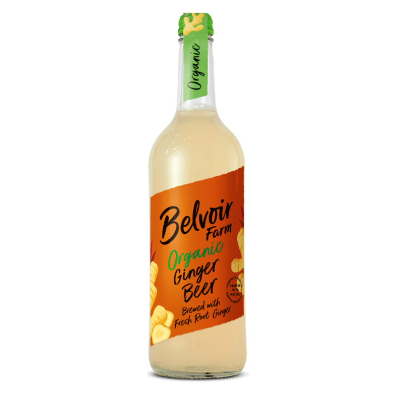 Belvoir Organic Non-Alcoholic Ginger Beer, 25.4 oz
