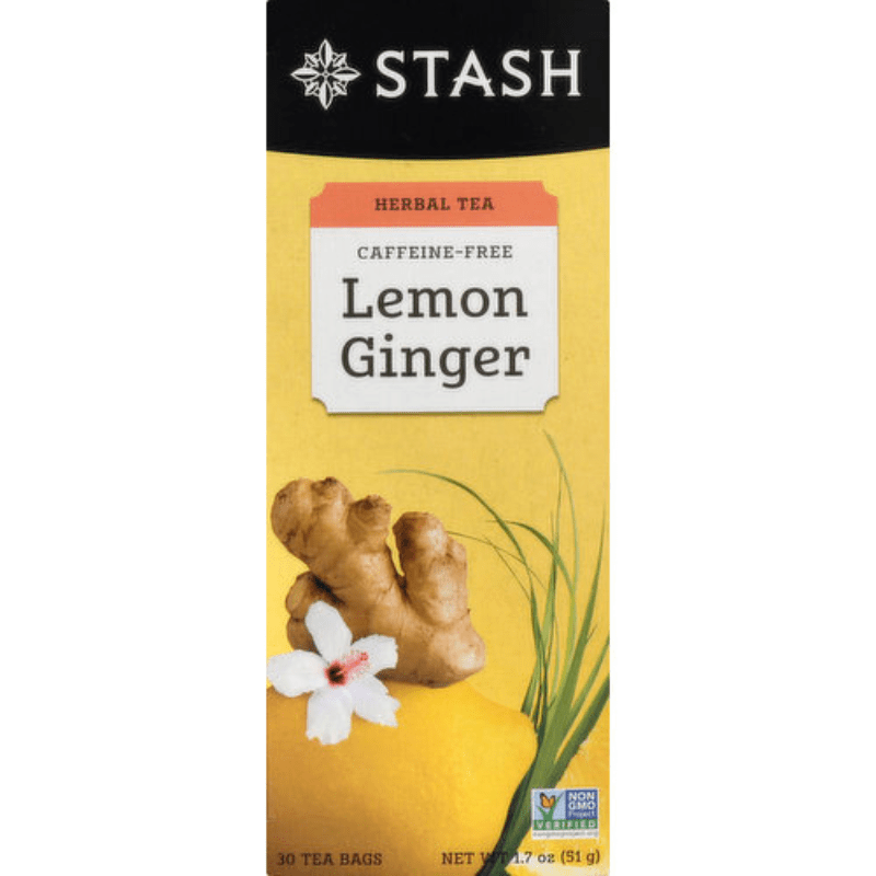 [Best Before: 02/12/2027] Stash Lemon Ginger Tea, 1.7 oz