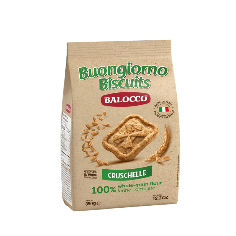 [Best Before: 07/31/2026] Balocco Cruschelle Cookies, 12.3 oz
