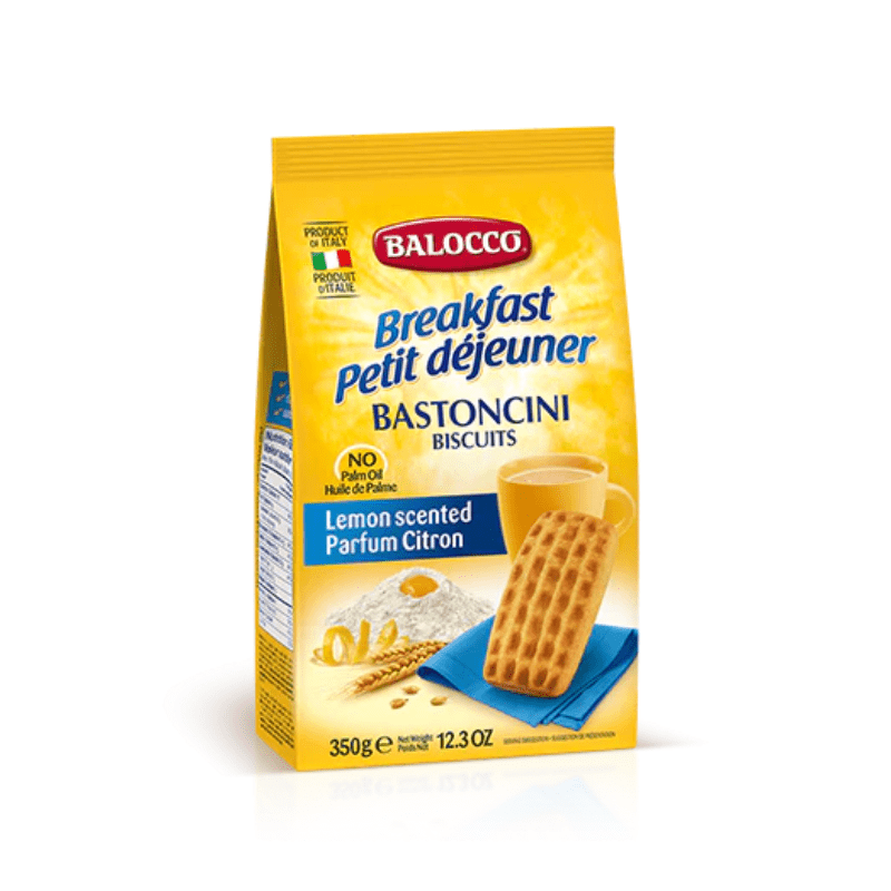 [Best Before: 07/31/2026] Balocco Bastoncini Cookies, 12.3 oz