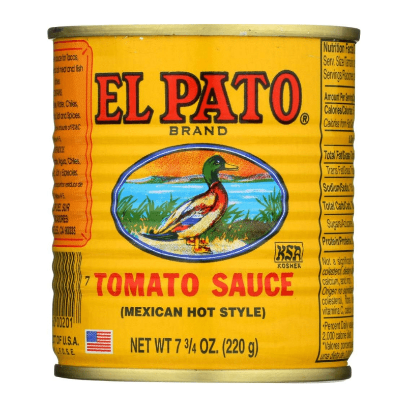 [Best Before: 06/27/2026] El Pato Hot Tomato Sauce, 7 oz