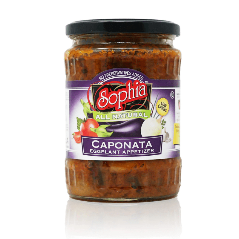 [Best Before: 08/31/2026] Sophia Eggplant Caponata, 19 oz