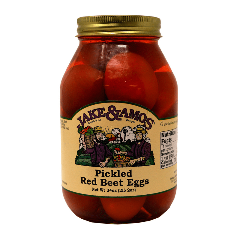 Jake & Amos Red Beet Pickled Eggs, 32 oz